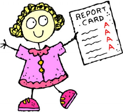 Report Cards went home today! |