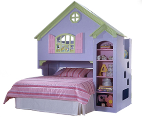 dollhouse loft bed