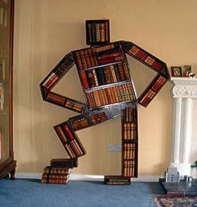 bookshelf man